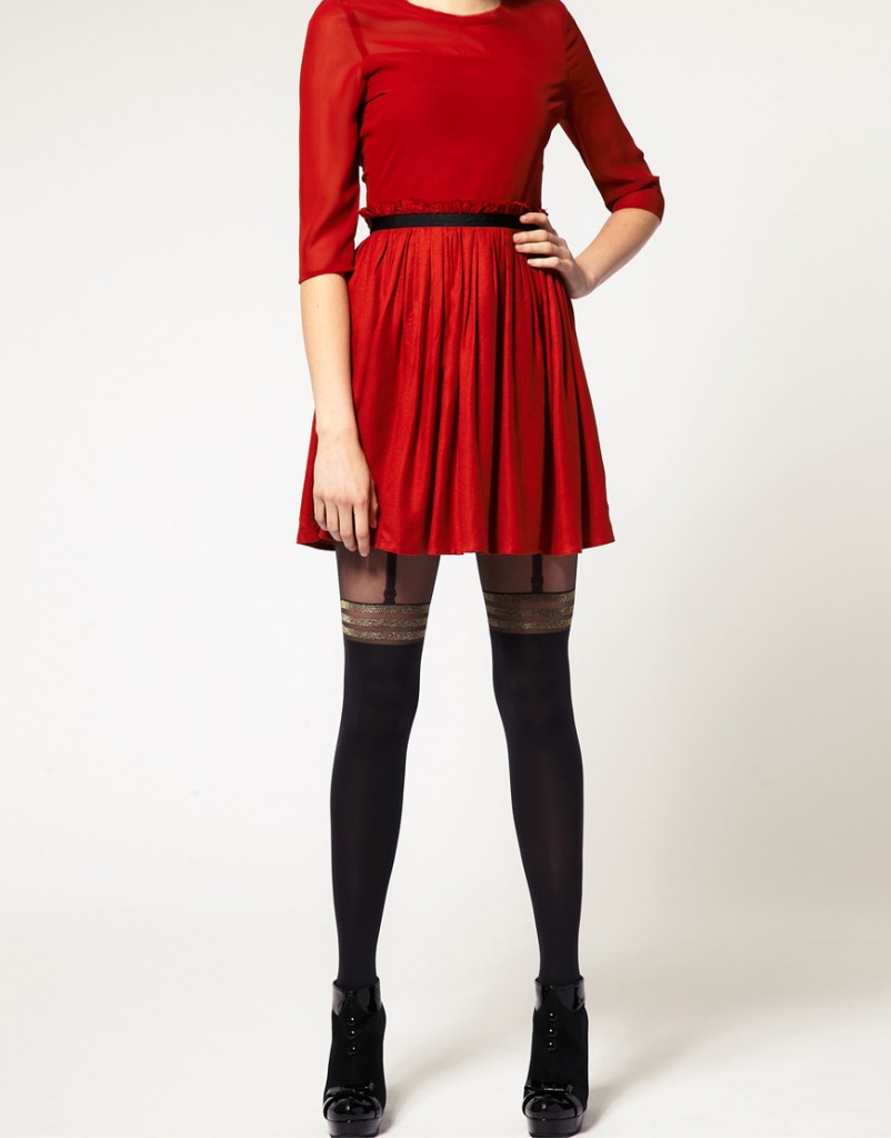 Trend Alert - Suspender Tights 6